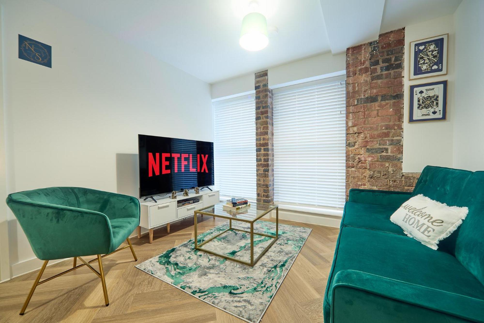 Appartamento Luxury Nostalgic Centre With Pool Table, Netflix, Sofa Bed, Sleeps 6, Nostalgia Birmingham